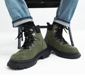 Mens Breathable Fashion Tactical Hiking Boots | Composite Toe Safety Design for Trekking Camping & Casual Comfort