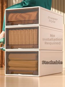 Thickened Transparent Drawer-type Storage Box