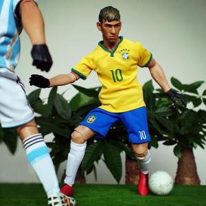 Football Star Neymar Neymar Doll 1/6 Soldiers (Ball Game) Fan Supplies for Boyfriend Gift Model