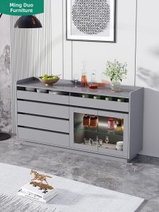 MINGDUO | Luxury Thin Stone Modern Home Sideboard