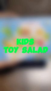 Hntob 21pcs Wooden Fruit Vegetable Salad Set Learning Resources Play Food Pretend Role Toy