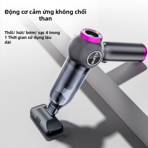 ZHUOLESHI | High Suction Car Vacuum Cleaner Wireless Portable 2-in-1 Use
