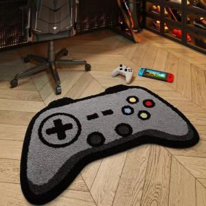 VIKAMA Gaming Rug for Kids Boy’s Bedroom Living Room Playroom  Non-Slip Gamer Carpet Children Gaming Area Rugs Home Decoration