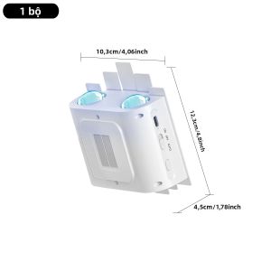 Đèn Gắn Tường Sạc Lại Được Với Cảm Biến Chuyển Động 7 Màu Chế Độ Luôn Sáng Đèn Gắn Tường Từ Tính Trang Trí Kiểu Art Deco Đèn Ngủ