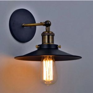 American industrial style wall lamp staircase hallway bedside wall lamp Retro decorative wall light iron wall lamp