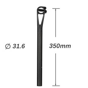 elitaone Bicycle Carbon Seat post Setback 5mm MTB/Road Bike Seatpost 25.4/27.2/30.9/31.6mm Master Series