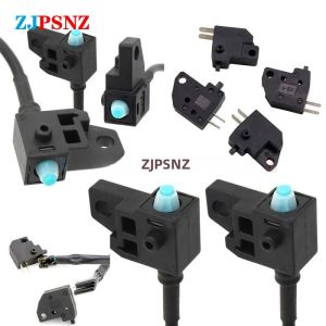 Nút Công Tắc Đèn Phanh Xe Máy Đa Năng Chất Liệu ABS Dành Cho Xe Honda Suzuki Yamaha Ebike Scooter Phía Trước Bên Phải Và Bên Trái Tương Thích
