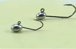 SKYGITZ MALAYSIA Big WIDE 5X Strong ultra sharp hook lead jig HEAD soft plastic For haruan toman killer siakap kerapu