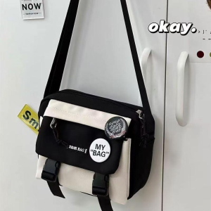 clu Fashion Korean Style Anime Crossbody Bag Suitable for Work Wear Students Simple Women Shoulder Bag ulc