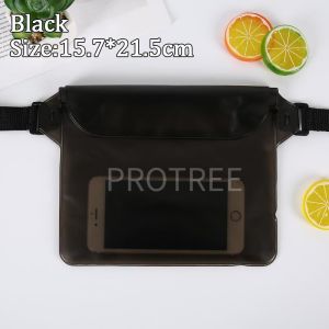 Waterproof Waist Bag Swimming 3-Layer Waterproof Diving Bag PVC Beach Bag Phone Case Shoulder Bag