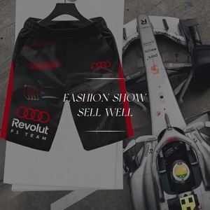 DINGSHA | Quick Drying F1 Fan Shorts Casual Beach Pants