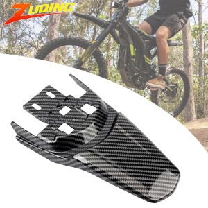 For Surron Light Bee X S Dirt Bike Carbon Fiber Rear Fender Mudguard Motocross Accessories Universal Kit Pit Bike Upgrade Parts