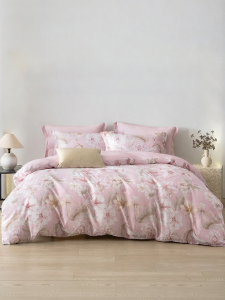 Thermal Retention Flannel Fleece 4-Piece Set Bed Skirt Style