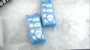 ⭐SUPERMALL⭐ Tissue Basah Travel Size 1 Pack Isi 8 Bungkus Tisu Basah Mini Anak Tisu Basah Mini Karakter Tissue Basah Murah Tisu Basah Non Alkohol R1220