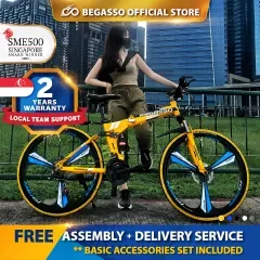 Begasso folding best sale bicycle review