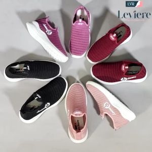 RFA Sepatu Sneakers Wanita Sepatu Sport Lentur GARIS Terbaru SW0090 SW43 SW43N