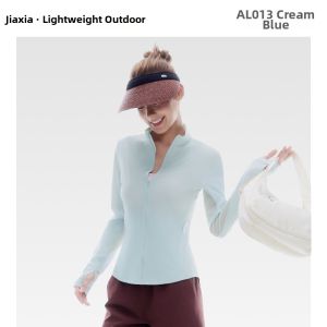 Beneunder | Womens Ultra Model Sun Protection Clothing Ice Silk Cool Feeling Slim Fit Yoga Jacket Outdoor Sports Fashion