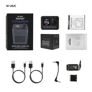 M-VAVE | M-VAVE POCKET COMBO Bộ Xử Lý Đa Hiệu Ứng Cho Guitar Bass & Ukulele Loa Di Động Có Thể Sạc Lại Hợp Kim Tích Hợp - Phụ Kiện Đàn Guitar Điện