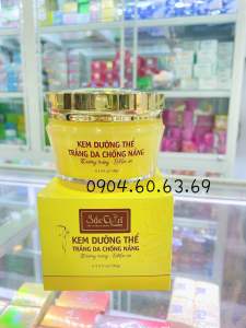 Kem Dưỡng Thể Trắng Da Chống Nắng Toàn Thân SẮC TIÊN Body Cánh Hoa 100gr