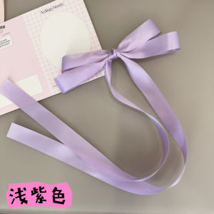 Blue Ribbon Butterfly Knot Hair Clip Top Clip Girl Anti-Aging Hair Accessories Duckbill Headwear Princess Escape Plan