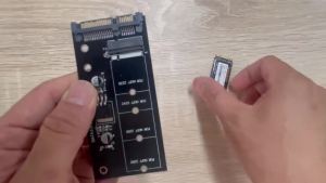 M.2 NGFF SSD To SATA 3 3.0 Adapter Card Converter B B&M Key Protocol Solid State Disk Drive 2230 2280 2242