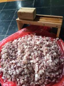 alat pengiris serbaguna kayu jati asli bonus 2 pisau datar dan gelombang pengiris keripik pengiris bawang pengiris kentang