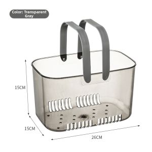 DUOPI | Portable Handled Waterproof Bathroom Storage Basket
