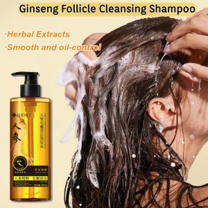 Ginseng Follicle Cleansing Shampoo Anti-Dandruff Intensive Scalp Therapy Strengthen Reduce Breakage Hair Care