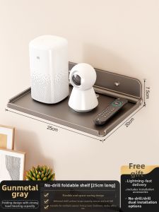 Auzzo | Foldable Wall-mounted Bedside Shelf Drill-free