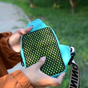 Waterproof Outdoor Sports Chest Bag Mini Crossbody Mobile Phone Shoulder Bag for Men Women Kids