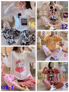 PAJAMAS KARTUN BERKUALITI LENGAN PANJANG / BAJU TIDUR