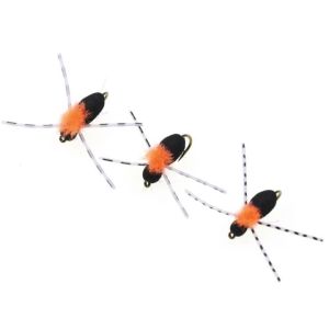 5 CÁI Mồi Ruồi Khô Dạng Bọ Cánh Cứng Bằng Xốp Nổi Trên Mặt Nước Có Độ Nổi Cao Mô Phỏng Côn Trùng Chân Thực Dùng Cho Câu Cá Hồi Ở Suối