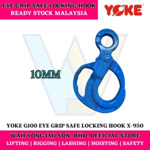 YOKE X-950 G100 EYE GRIP SAFE LOCKING HOOK (10MM)