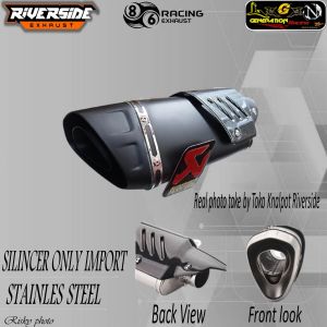 silincer silinser only Akrapovic Evolution Line Black Import Taiwan