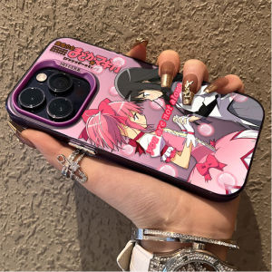 Bandai | Ốp Lưng iPhone Puella Magi Madoka Magica Akemi Homura - Vỏ Chống Trầy Xước Hai Lớp Chống Bụi Cho iPhone 12/13/14/15/16/Pro Max/SE 2020