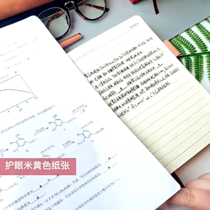 Thick 360 Pages Notebook Wax Leather Business School Student Office Supplies Stationery Abbie Lu