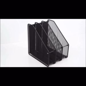 BINLU Heavy Duty 4-Layer Metal Mesh File Rack for School Supplies Office Supplies Desktop Storage Organization Extra Large Capacity Sturdy Matibay Document Holder Magazine Organizer Tabletop Rack Ready Stock Manila COD Sulit Fast
