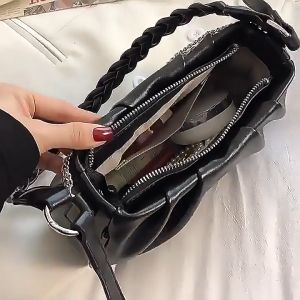 Tas Selempang Wanita Slingbag Rantai Woven Strap Shoulder Bag AJ256