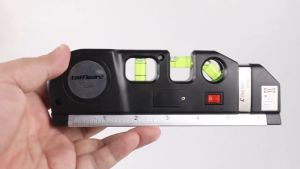 Taffware LEVELPRO3 Penggaris Laser 250CM + Waterpass - DH-J02