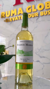 Vang trắng Pháp France Maison 750 ml - vang trắng