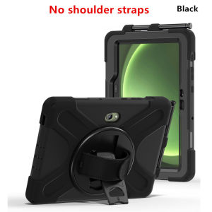 AJIUYU | AJIUYU Heavy Duty Shockproof Case For Samsung Galaxy Tab Active 3 5 8.0 inch SM-T570 T575 T577 X300 X306 B 8" Tablet Stand Cover