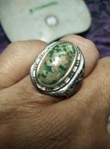 Batu Pirus Persia hijau Urat Emas Kantoran kode 2/24