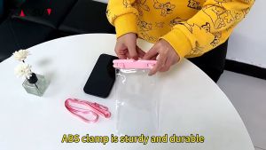 Fun Frog ซองใส่มือถือ กันน้ำ กันฝุ่น ซองพลาสติกใส ทัชสกรีนได้ มีสายคล้องคอ สําหรับว่ายน้ํากลางแจ้ง Waterproof Bag