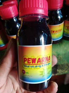 PEWARNA SABUN CUCI PIRING DAN DITERGEN CAIR LAIN