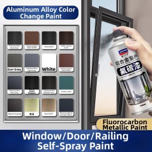 Alloy Fluorocarbon Self-spray Paint for Window and Door Renovation Aluminum