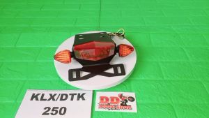ท้ายสั้น KLX250 DTK250 DTRACKER250 #ใส่ไฟเลี้ยวแต่ง #โครงเหล็กหนา 2.0 mm ไฟท้าย KLX250 DTK250 D-TRACKER250