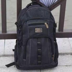 New Arrival Backpack Mens Backpack Thickened Canvas High School Junior High School Student School Bag Retro Trendy Outdoor Travel Bag