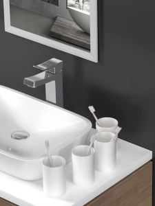 Bathroom Accessories Sets Toothbrush Holder Automatic Toothpaste Dispenser Wall Mount Toothpaste Squeezer Storage Rack Organizer
