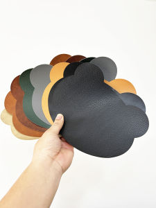 Self-Adhesive Leather Sofa Bedside Cutting-Free Leather Large Graphic Cartoon Bear Head Patch Repairing Atch