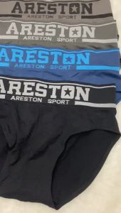 Paket hemat isi 3 dan 6 pcs celana dalam pria areston segitiga boxer laki laki Dewasa Katun Rajut Cowok Karet Lembut Nyaman Pendek